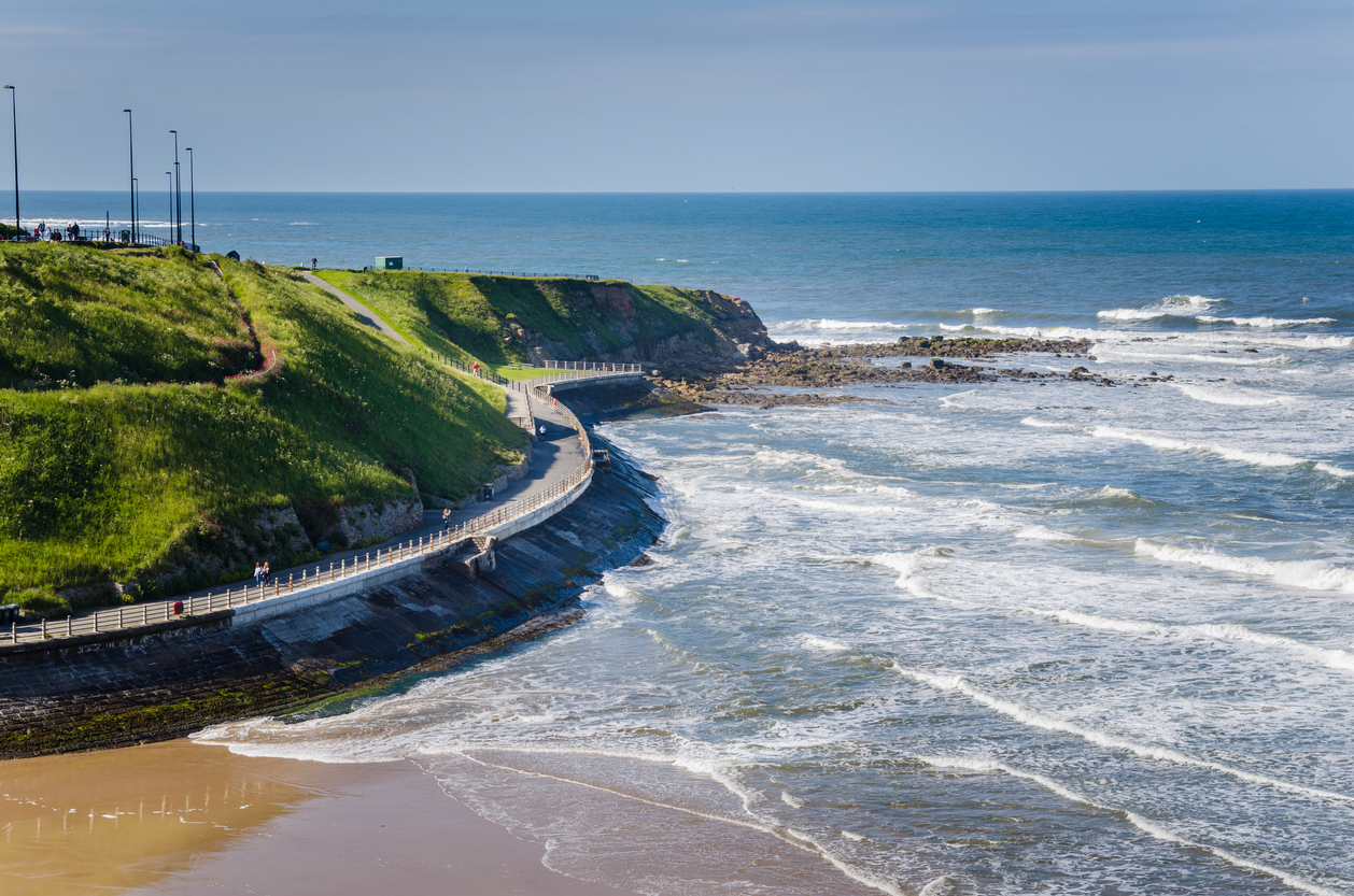 Coast Path and Clear Sky